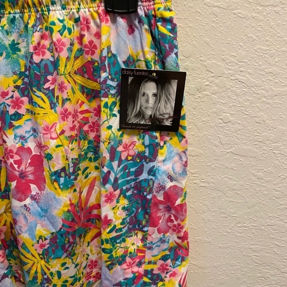 Daisy Fuentes floral sleep short - Picture 3 of 5